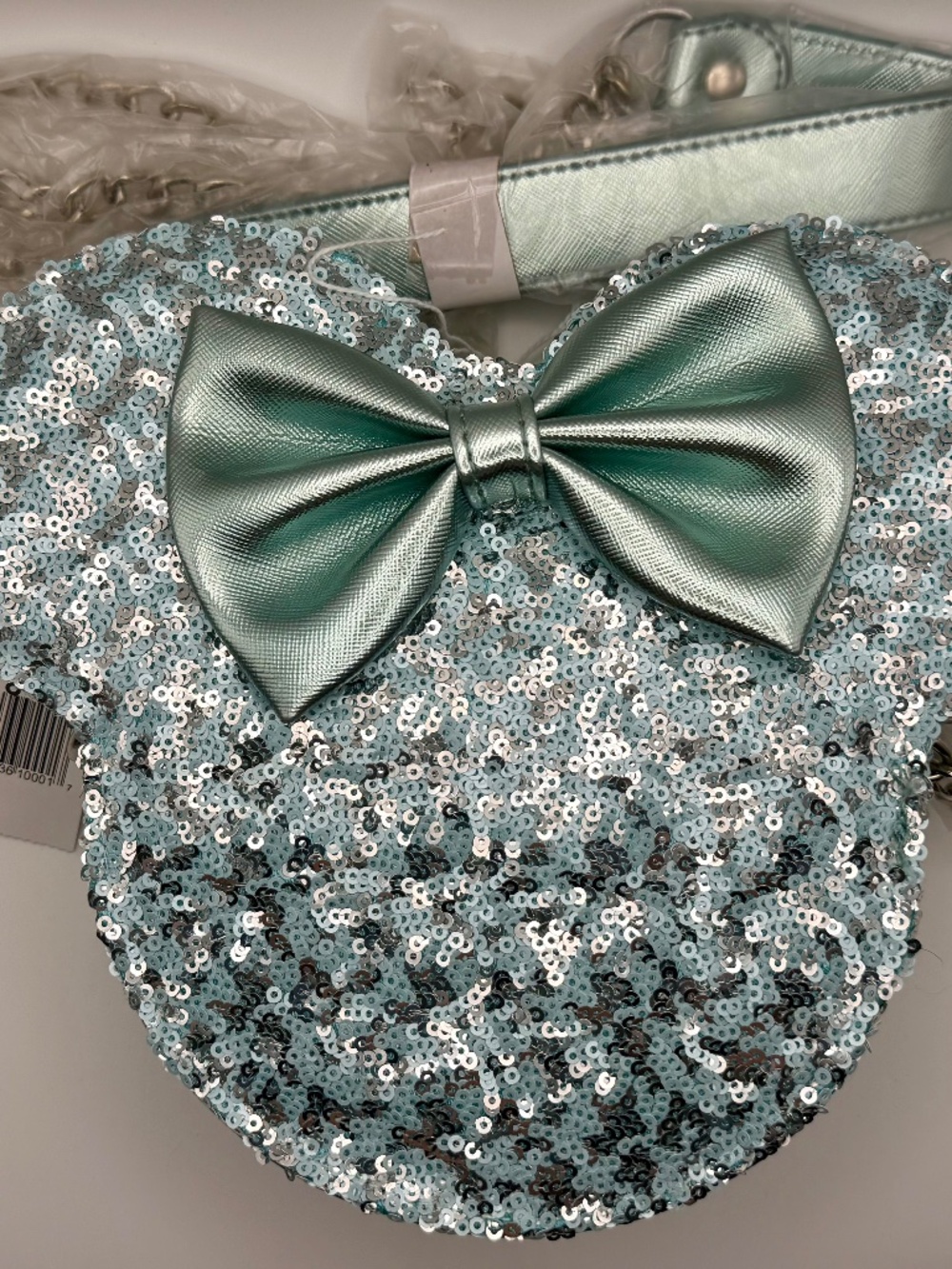Loungefly Minnie Mouse ICON Aqua Crossbody Arendelle